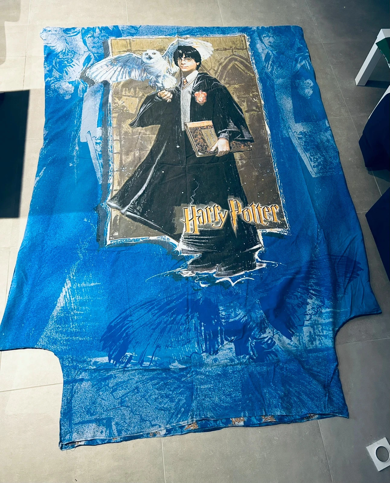 Parure de lit bleue 1 personne Harry Potter – photo 2